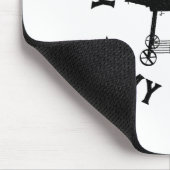 Du kannst meine Grillen Grillen Koch Funny Gri nic Mousepad (Ecke)