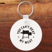 Du kannst meine Grillen Grillen Koch Funny Gri nic Schlüsselanhänger (Vorderseite)