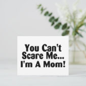 Du kannst mich nicht als Mama behandeln Postkarte (Stehend Vorderseite)