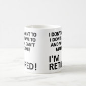 Du kannst mich nicht dazu bringen, wieder müde zu kaffeetasse (Mittel)