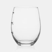 "Du kannst mich nicht dazu zwingen, das zu tun" Er Weinglas Ohne Stiel (Links)