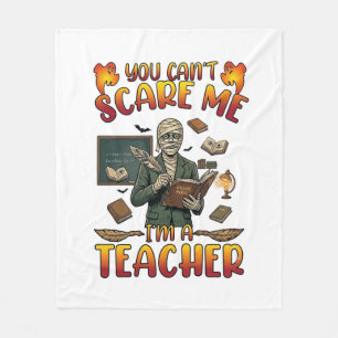 Du Kannst Mich Nicht Erschrecken Ich Bin Lehrer Mu Fleecedecke