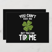 Du kannst mich nicht küssen, aber du kannst mir St Einladung (Vorne/Hinten)