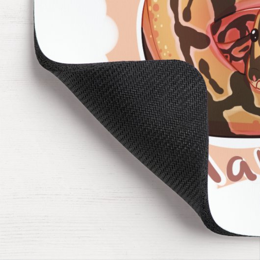 Du kannst mich nicht Python machen Mousepad (Ecke)