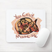 Du kannst mich nicht Python machen Mousepad (Mit Mouse)