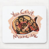 Du kannst mich nicht Python machen Mousepad (Vorne)