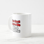 Du kannst mich nicht stören... kaffeetasse (Vorderseite Links)