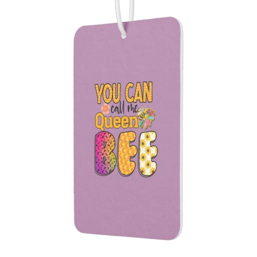 Du kannst mich Queen Bee nennen Autolufterfrischer (Links)