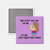 Du kannst mir kein Cartoon Mädchen sagen Magnet (Vorderseite/Rückseite)