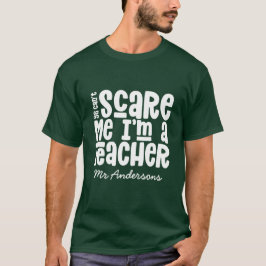 Du kannst mir kein Typografie-Geschenk für Lehrer  T-Shirt