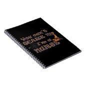 Du kannst mir keine Angst machen, dass ich ein Kra Notizblock (Rechte Seite)