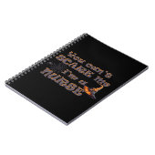 Du kannst mir keine Angst machen, dass ich ein Kra Notizblock (Linke Seite)