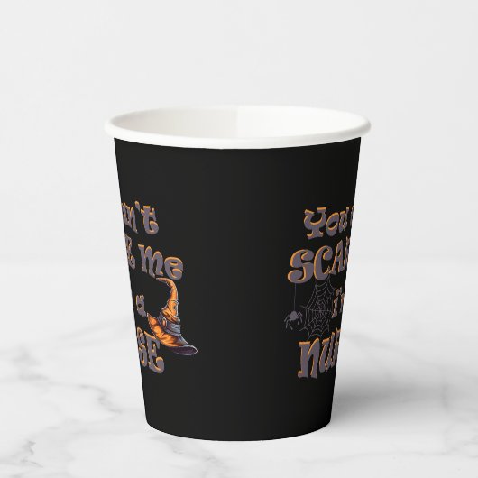 Du kannst mir keine Angst machen, dass ich ein Kra Pappbecher (Links)