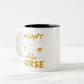 Du kannst mir keine Angst machen, dass ich eine Kr Zweifarbige Tasse (Vorderseite Links)