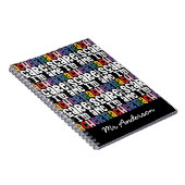 Du kannst mir keine Angst machen vor Typografie-Ge Notizblock (Rechte Seite)