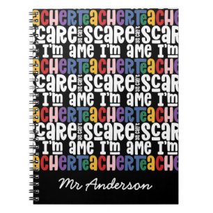 Du kannst mir keine Angst machen vor Typografie-Ge Notizblock