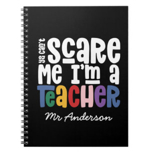 Du kannst mir keine Angst machen vor Typografie-Ge Notizblock