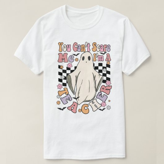 Du kannst mir keinen Angst machen, als Lehrer T-Shirt (Design vorne)