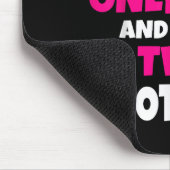 Du kannst mir nicht beibringen, dass ich zwei Brüd Mousepad (Ecke)