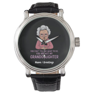 Du kannst mir nicht sagen, du bist nicht meine Enk Armbanduhr