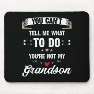 Du kannst mir nicht sagen, was ich tun soll, du bi mousepad