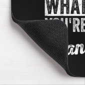 Du kannst mir nicht sagen, was ich tun soll, du bi mousepad (Ecke)