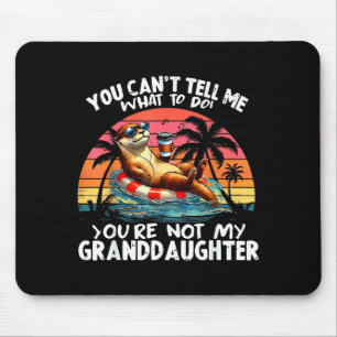 Du kannst mir nicht sagen, was ich tun soll, du bi mousepad