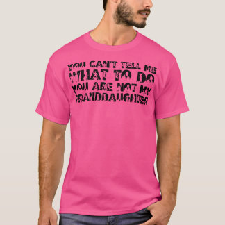 Du kannst mir nicht sagen, was ich tun soll, du bi T-Shirt