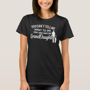Du kannst mir nicht sagen, was ich tun soll, du bi T-Shirt