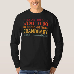 Du kannst mir nicht sagen, was ich tun soll, du bi T-Shirt