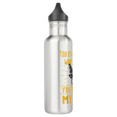 Du kannst mir nicht sagen, was ich tun soll - Funn Edelstahlflasche (Links)