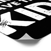 Du kannst mir nichts ausmachen, dass ich drei Kind Poster (Ecke)