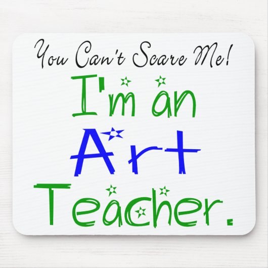 Du kannst mir nichts ausmachen, dass ich ein Kunst Mousepad (Vorne)