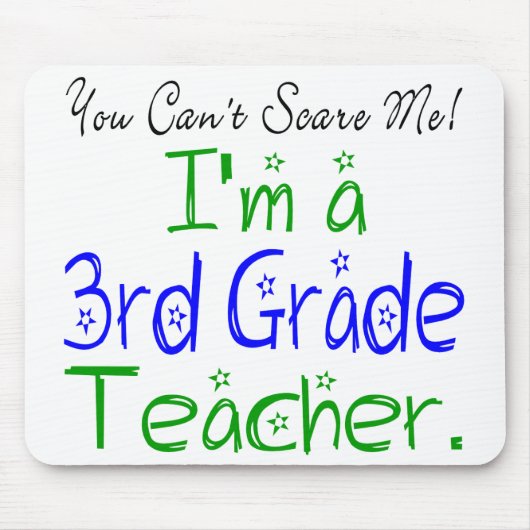 Du kannst mir nichts ausmachen, dass ich ein Lehre Mousepad (Vorne)