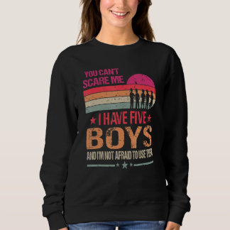 Du kannst mir nichts ausmachen, dass ich fünf Jung Sweatshirt