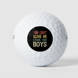 Du kannst mir nichts ausmachen, dass ich zwei Jung Golfball