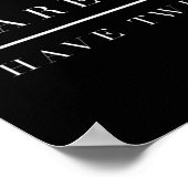 Du kannst mir nichts ausmachen, dass ich zwei Mama Poster (Ecke)