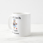 Du kannst mir nichts ausmachen kaffeetasse (Vorderseite Links)