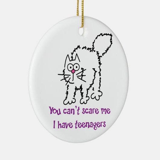 Du kannst mir nichts ausmachen keramik ornament (Rechts)