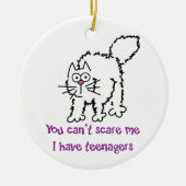 Du kannst mir nichts ausmachen keramik ornament (Vorne)