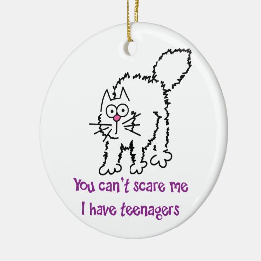 Du kannst mir nichts ausmachen keramik ornament (Links)