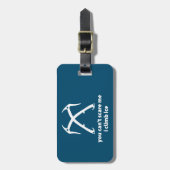 Du kannst mir nichts ausmachen, wenn ich auf Eis k Gepäckanhänger (Vorderseite vertikal)