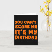 Du kannst mir nichts vormachen, dass es mein Gebur Karte (Gelbe Blume)