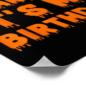 Du kannst mir nichts vormachen, dass es mein Gebur Poster (Ecke)