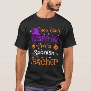 Du kannst mir Shirt Funny Spanish Teacher Hal egal