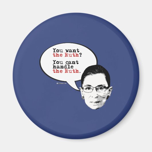 Du kannst mit dem Ruth nicht umgehen Magnet (Vorne)