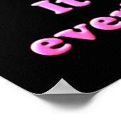 Du kannst nicht Gottes Liebe schlagen! Poster (Ecke)