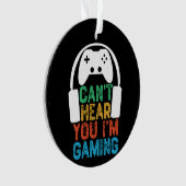 Du kannst nicht hören, dass ich spiele ornament (Vorderseite)