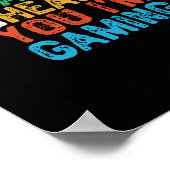 Du kannst nicht hören, dass ich spiele poster (Ecke)