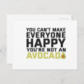 Du kannst nicht jedem glücklich machen, dass du ke postkarte (Vorne/Hinten)